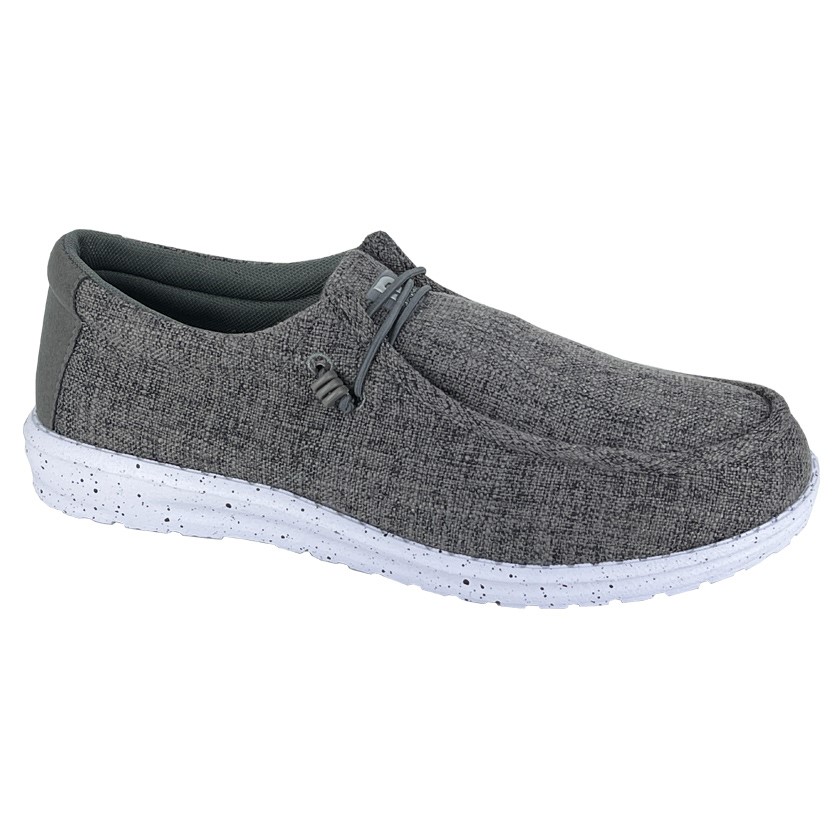 Grey deals canvas trainers